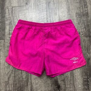 Vintage Umbro Sand Soccer Shorts Pink USA